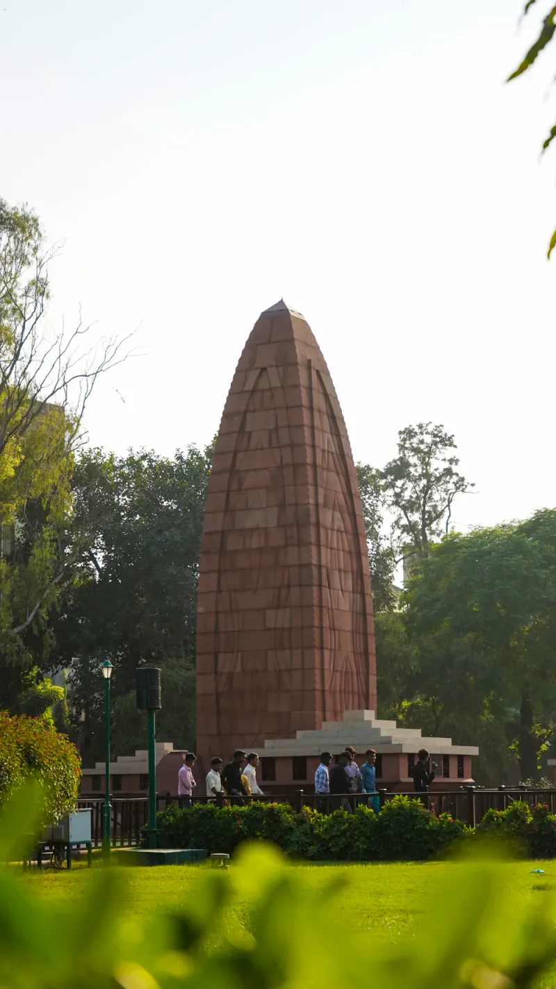 The Jallianwala Bagh flame, Amritsar, Punjab