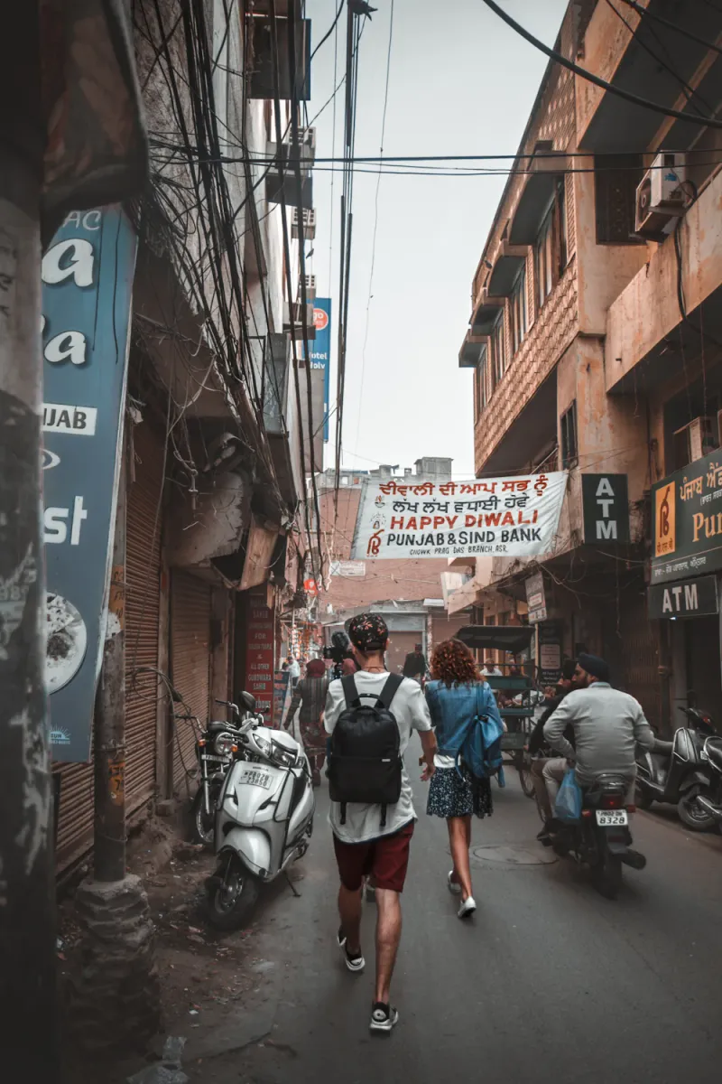Old city lanes, Amritsar, Punjab