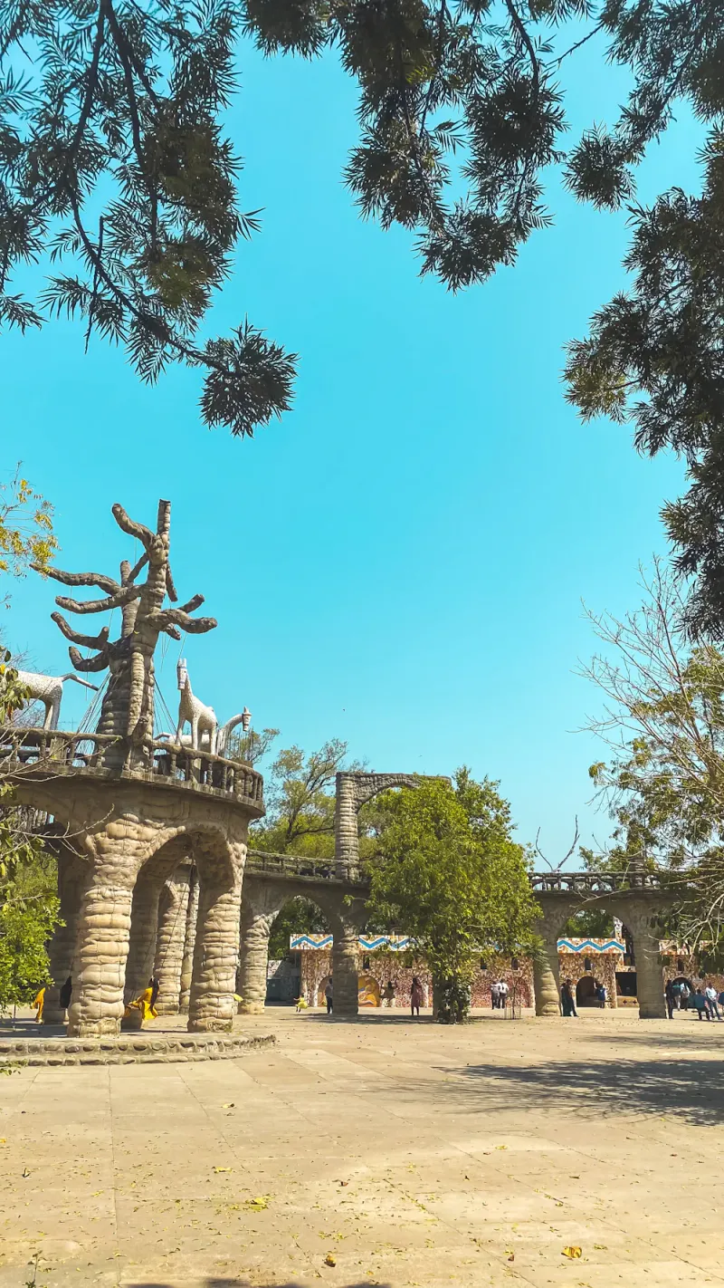 The Rock Garden courtyards, Chandigarh, Chandigarh
