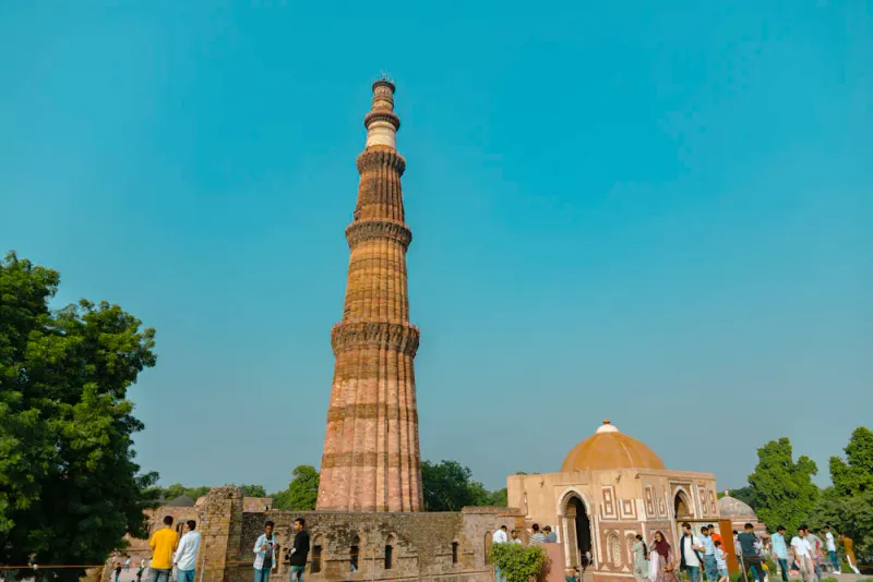 The Qutub Minar, Delhi, Delhi