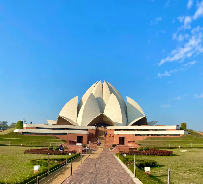The Lotus Temple, Delhi, Delhi