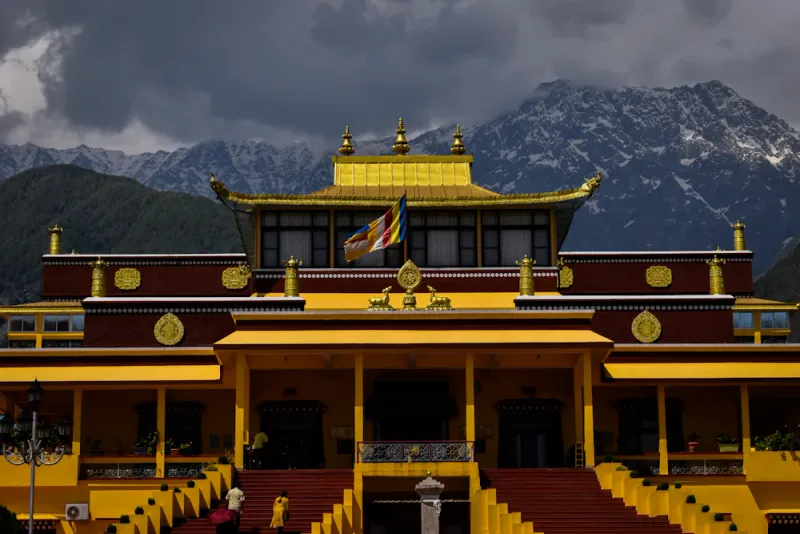 The Dalai Lama temple, Dharamshala, Himachal Pradesh
