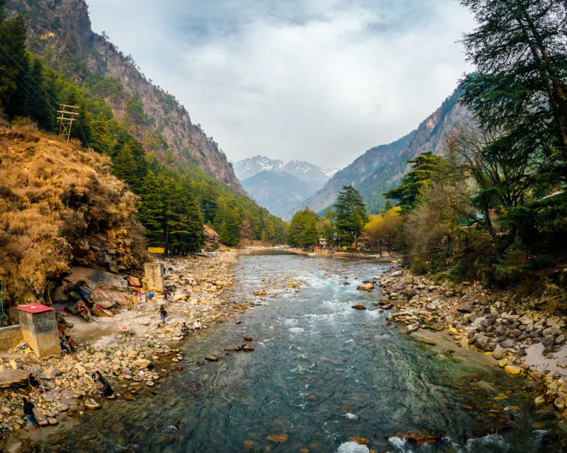 The Parvati valley, Kasol, Himachal Pradesh