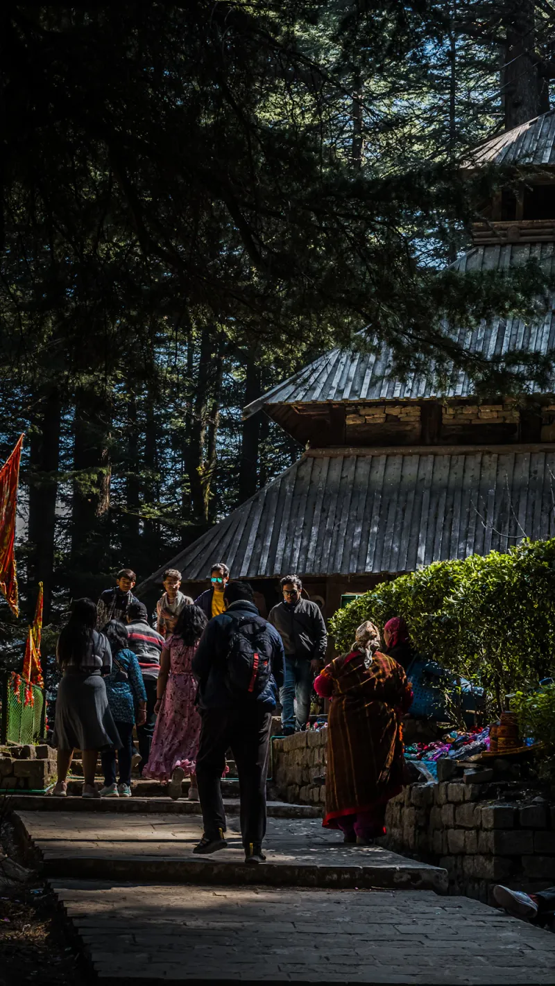 The Manu Temple walk, Manali, Himachal Pradesh