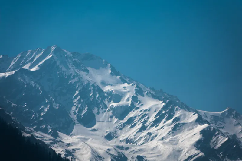 Pir Panjal snow peaks, Manali, Himachal Pradesh