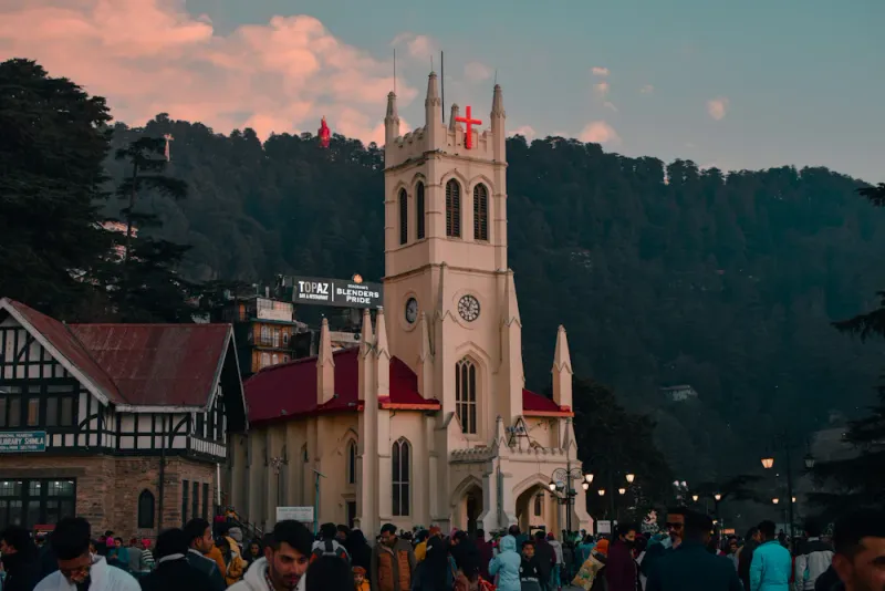 Christ Church on the Ridge, Shimla, Himachal Pradesh