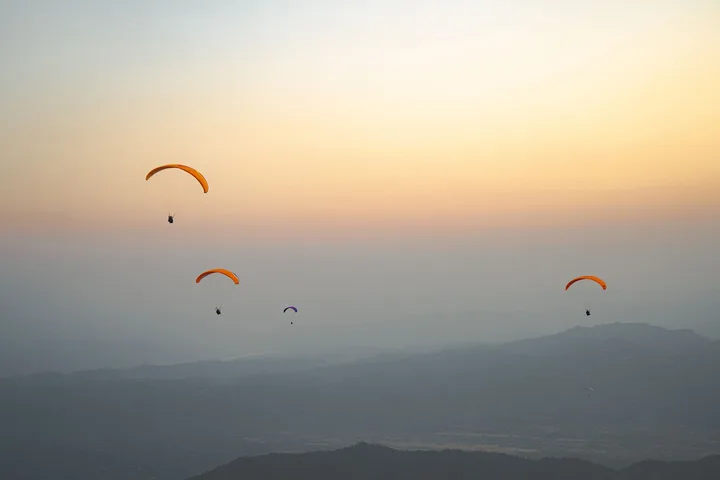 Paragliding and Big Skies